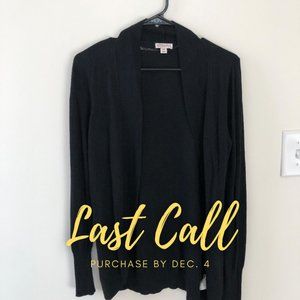 Merona Black Cardigan
